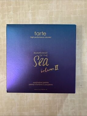 tarte Rainforest of the Sea Volume II Eyeshadow Palette - Purple/Blue Packaging